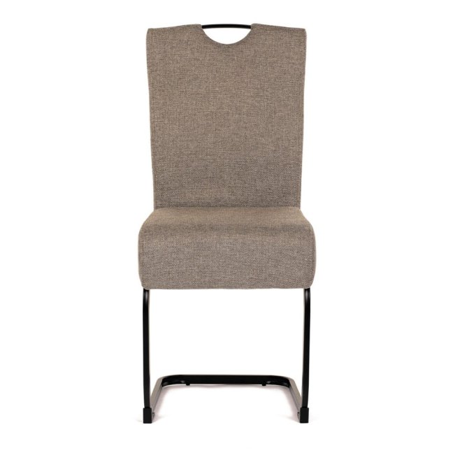 Jídelní židle MARLENE — kov, látka, více barev - Barevné varianty jídelní židle MARLENE: Šedá