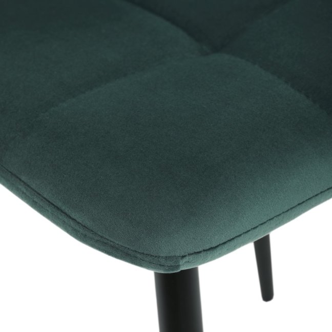 Jídelní židle THEO II — kov, samet, více barev - Barevné varianty židle THEO II: Modrá