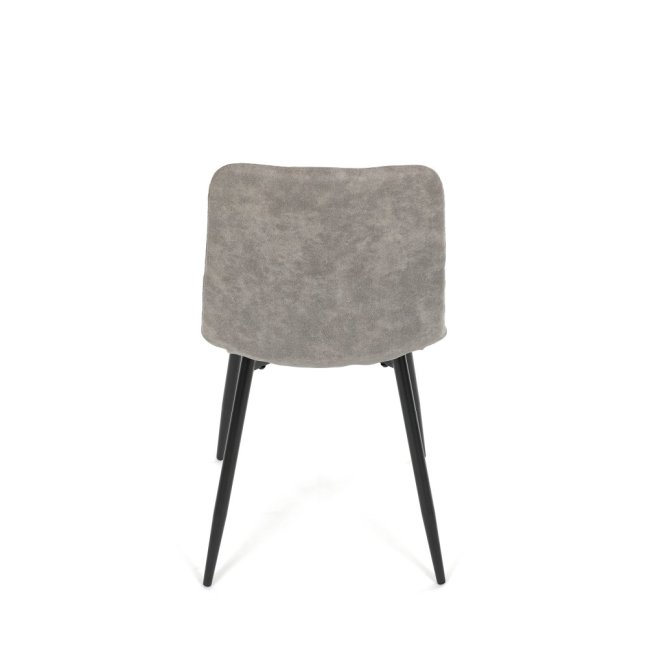 Jídelní židle THEO III — kov, látka vintage, více barev - Barevné varianty židle THEO III: Černá