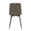 Jídelní židle THEO III — kov, látka vintage, více barev - Barevné varianty židle THEO III: Černá