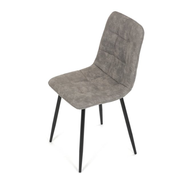 Jídelní židle THEO III — kov, látka vintage, více barev - Barevné varianty židle THEO III: Černá