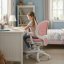 Dětská rostoucí židle Neoseat KIDDY ONE — látka, růžová