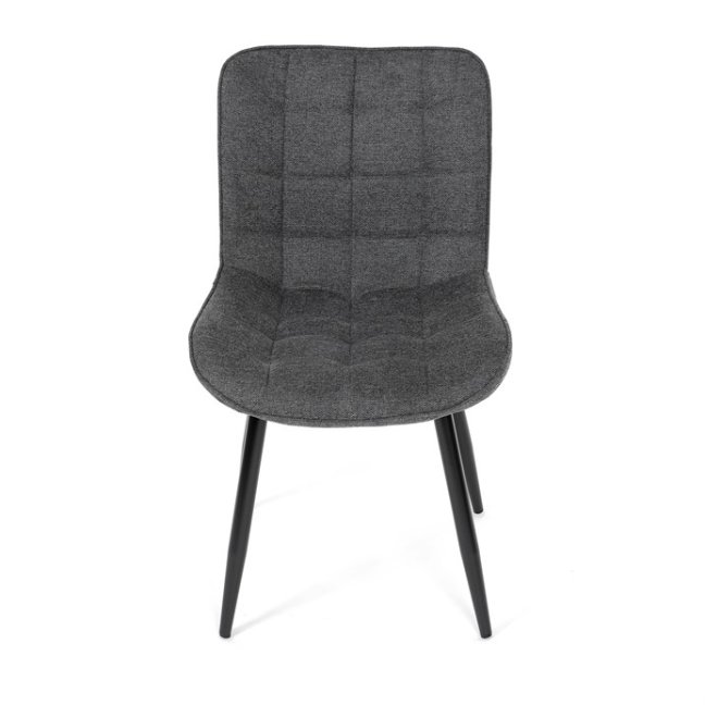 Jídelní židle PAELA — kov, látka, více barev - Barevné varianty jídelní židle PAELA: Světle šedá