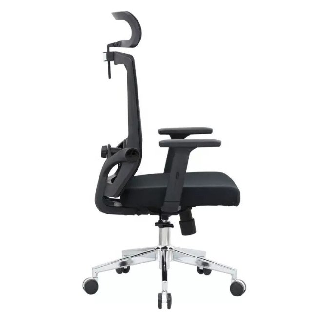 Kancelářská ergonomická židle Neoseat BRENDA — černá, nosnost 150 kg