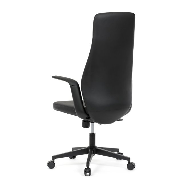 Kancelářské křeslo ERVIN — ekokůže, černá