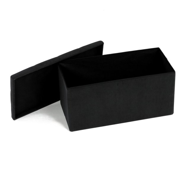 Taburet AFRODITE s úložným prostorem — manšestr, více barev