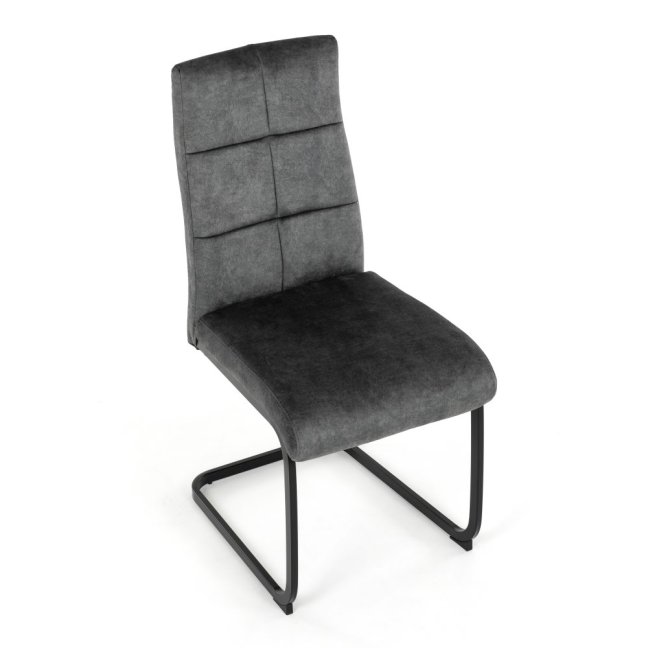 Jídelní židle GINA — kov, samet, více barev