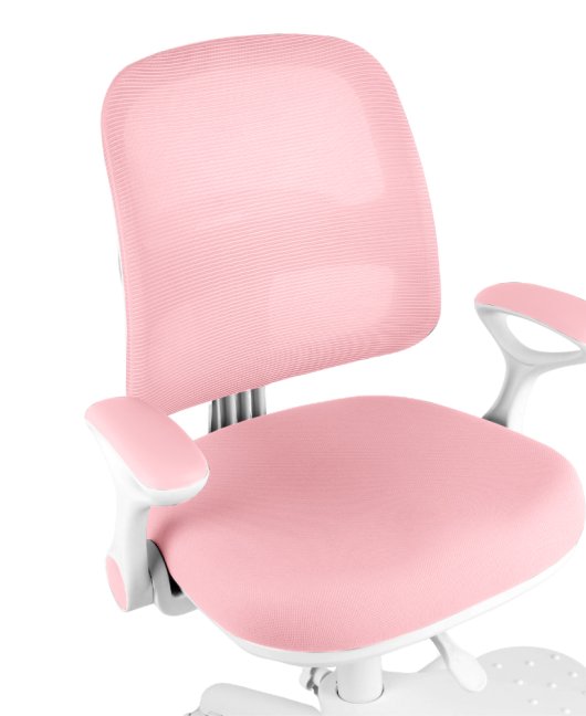 Dětská rostoucí židle Neoseat JUNI 020 — látka, pratelný potah, růžová