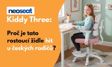 Neoseat Kiddy Three: Proč je tato rostoucí židle hit u českých rodičů?