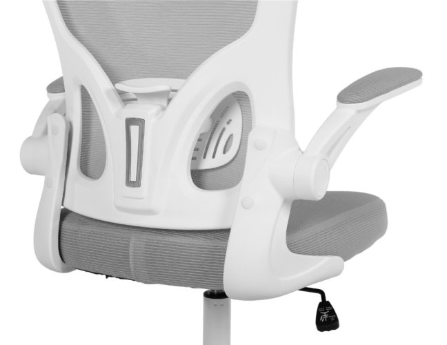 Dětská otočná židle Neoseat LEXI — látka, šedá