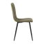 Jídelní židle ALEDA — kov, manšestr, více barev - Barevné varianty jídelní židle ALEDA: Červená