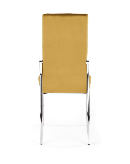 Jídelní židle JAMES — kov, látka, chrom / více barev - Barevné varianty židle JAMES: Modrá