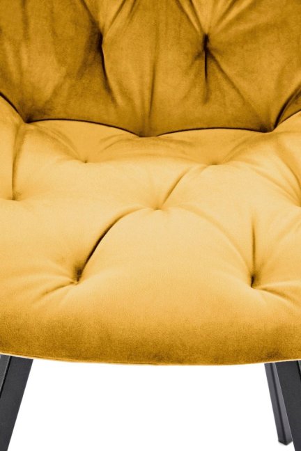 Jídelní otočná židle ROSITA — kov, látka, černá / více barev