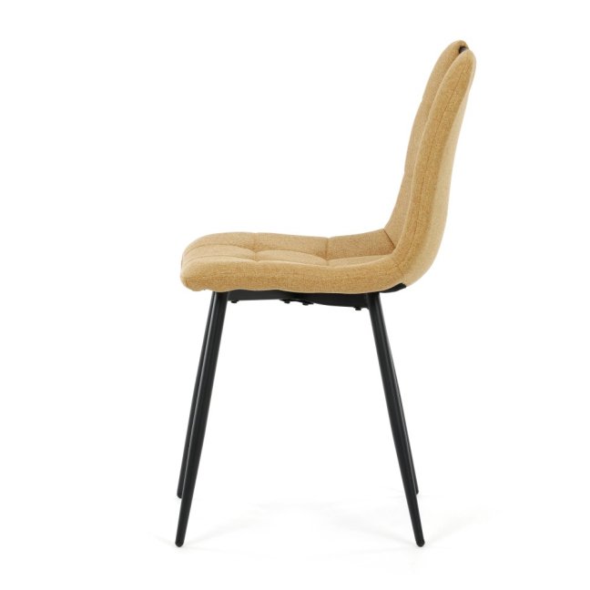 Jídelní židle KLAUDIUS — kov, látka, nosnost 150 kg, více barev - Barevné varianty jídelní židle KLAUDIUS: Šedá