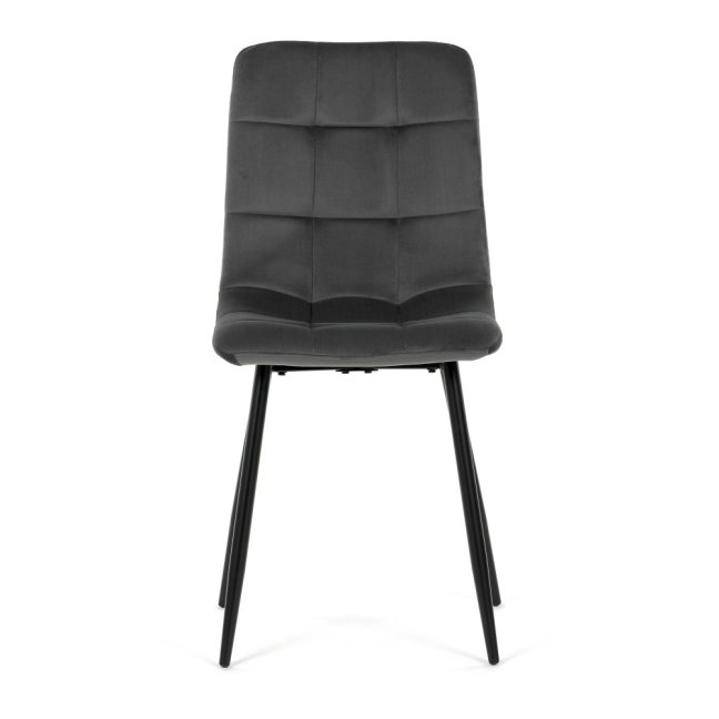 Jídelní židle THEO II — kov, samet, více barev - Barevné varianty židle THEO II: Modrá