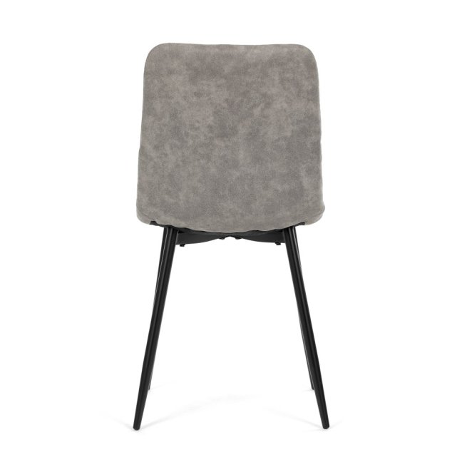 Jídelní židle THEO III — kov, látka vintage, více barev - Barevné varianty židle THEO III: Černá