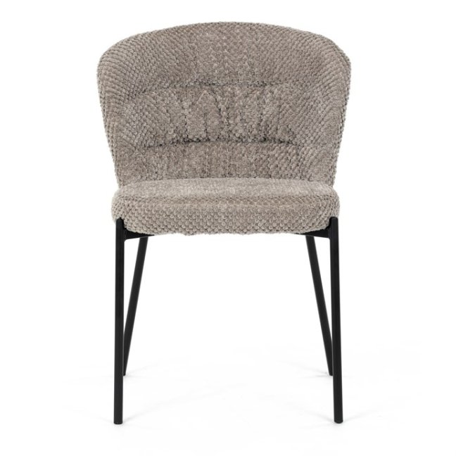 Jídelní židle TUATA — kov, látka, více barev - Barevné varianty jídelní židle TUATA: Zelená