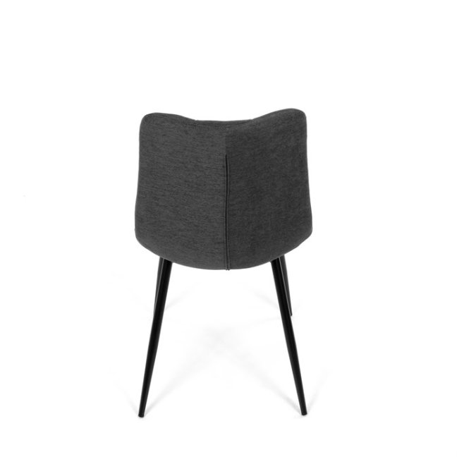 Jídelní židle MONDE — kov, látka, více barev - Barevné varianty jídelní židle MONDE: Stříbrná