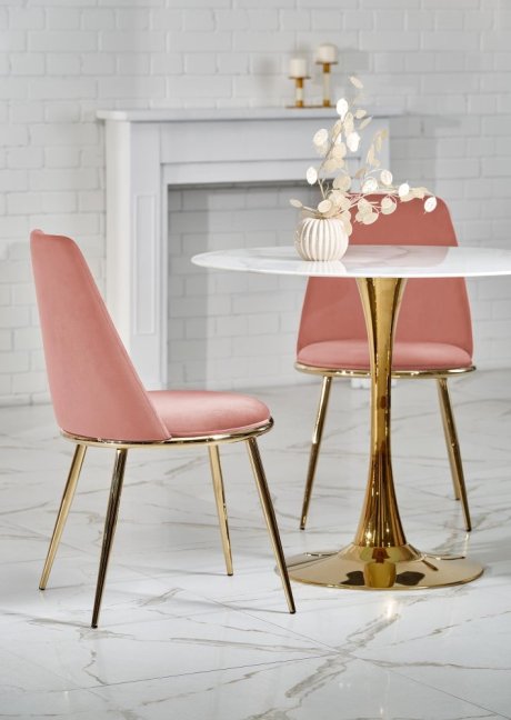 Jídelní židle DALILA — kov, samet, zlatá / více barev - Barevné varianty jídelní židle DALILA: Zelená