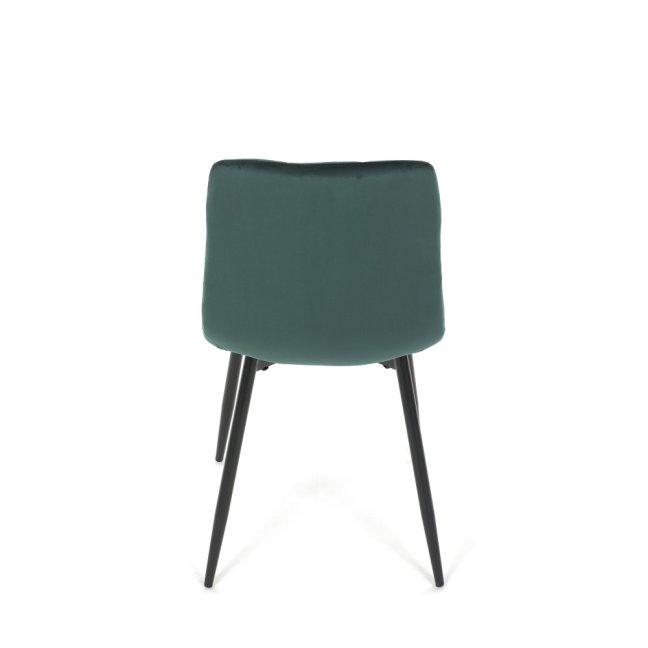 Jídelní židle THEO II — kov, samet, více barev - Barevné varianty židle THEO II: Modrá