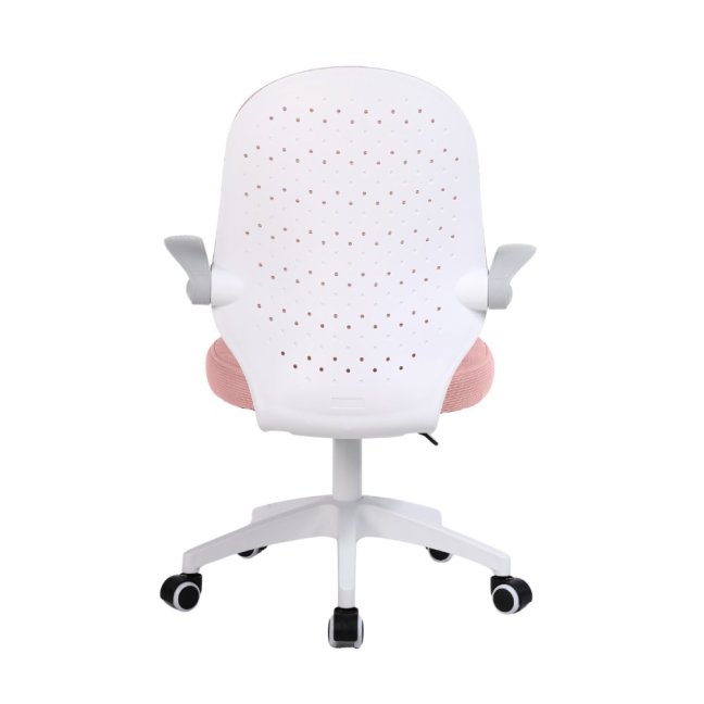 Dětská otočná židle Neoseat JUNI 012 — látka, růžová