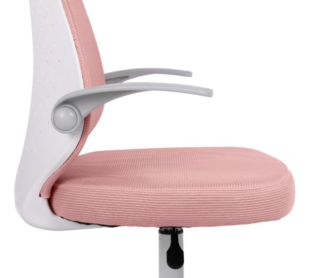 Dětská otočná židle Neoseat JUNI 012 — látka, růžová