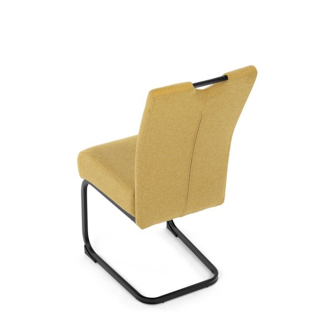 Jídelní židle MARLENE — kov, látka, více barev - Barevné varianty jídelní židle MARLENE: Šedá