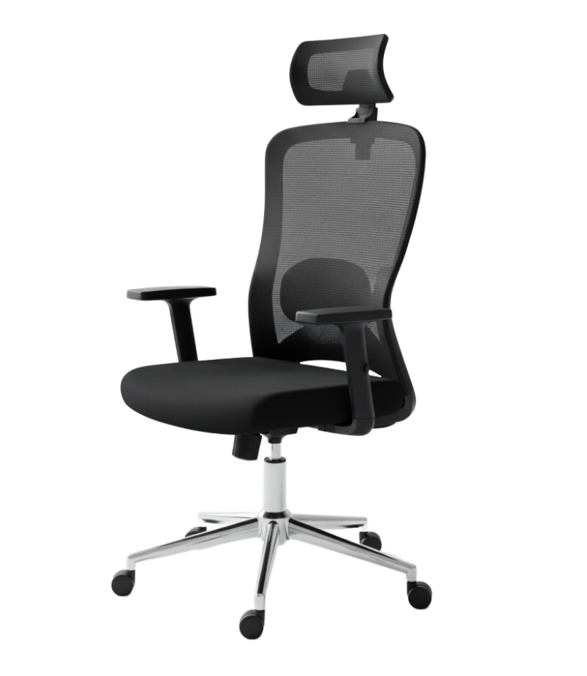 Levně Kancelářská ergonomická židle Neoseat ZENA — černá, nosnost 150 kg