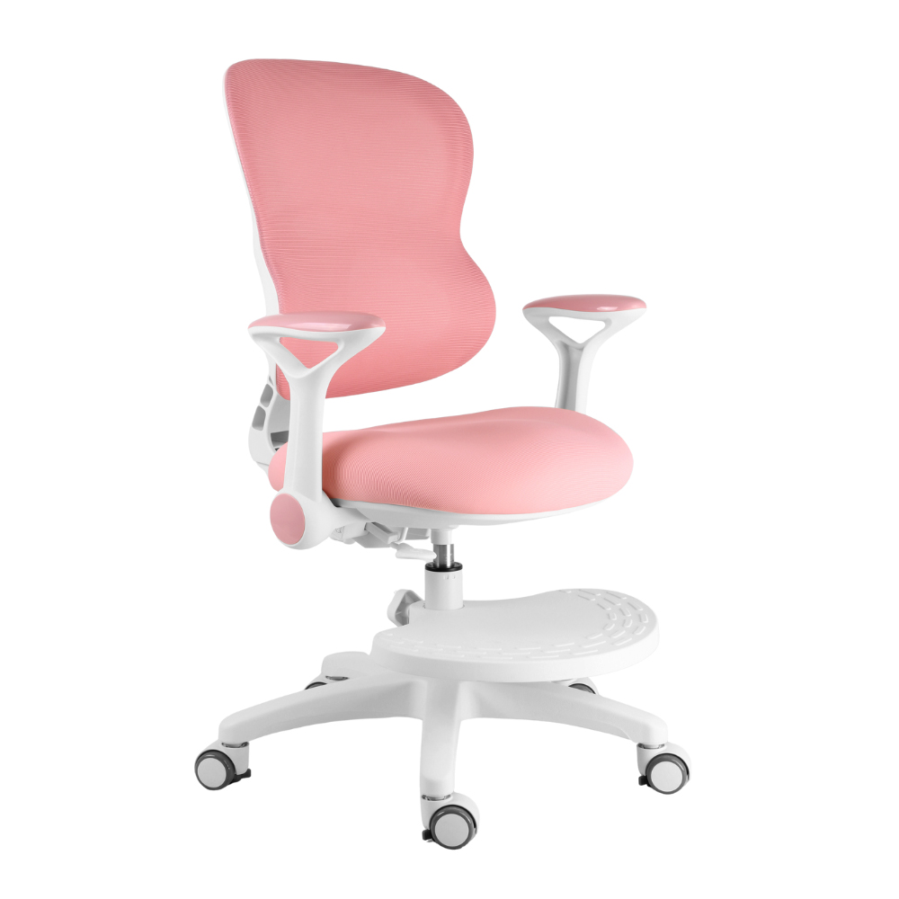 Levně Dětská rostoucí židle Neoseat JUNI 006 — látka, pratelný potah, růžová