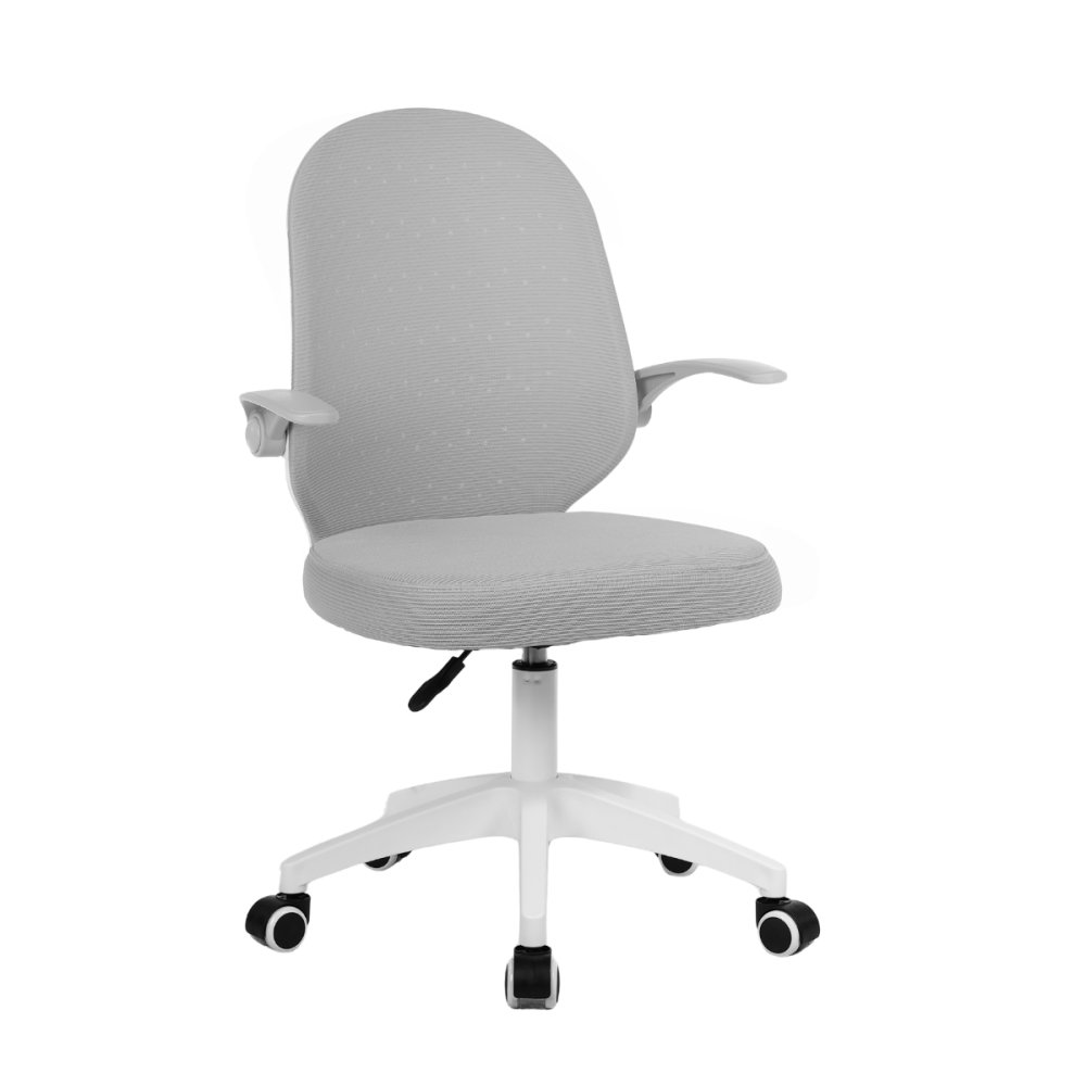Levně Dětská otočná židle Neoseat JUNI 012 — látka, šedá